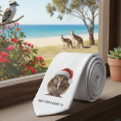 かわいいクリスマスのキウイカスタム ネクタイ