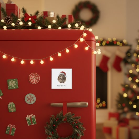 かわいいクリスマスのキウイカスタム マグネット