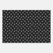 かわいいクリスマスのジンジャーブレッドCookie ラッピングペーパーシート (正面3)