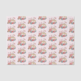 かわいいクリスマスのティッシュペーパー 薄葉紙