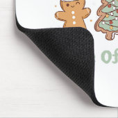 かわいいクリスマスの中で一番甘い時期おもしろいだ マウスパッド (コーナー)