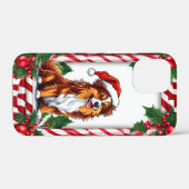 ❄️🐶 かわいいクリスマスの仔犬のマジックコージー 🎄✨🎁 Case-Mate iPhoneケース (裏面 (横))