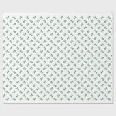 かわいいクリスマスの妖精 ラッピングペーパー (フラット)