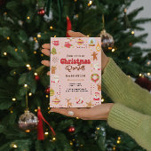 かわいいクリスマスの子供たちのホリデーパーティーの招待状 招待状