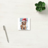 かわいいクリスマスの子犬 ポストイット (オフィス)