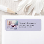 かわいいクリスマスの子猫の写真 ラベル (インサイチュ)