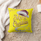 かわいいクリスマスの帽子 クッション (ブランケット)