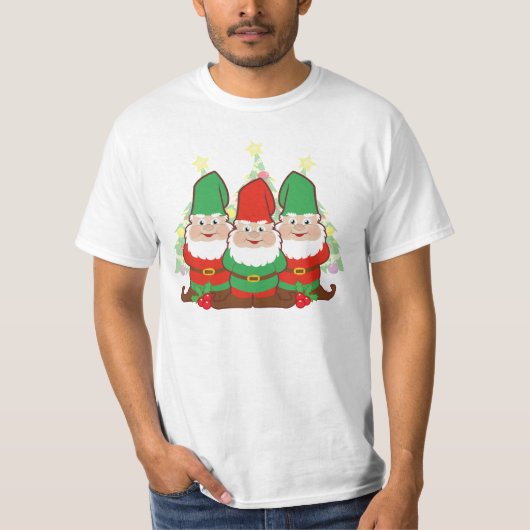 かわいいクリスマスの格言 Tシャツ (正面)