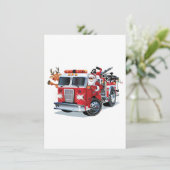 かわいいクリスマスの消防車 (スタンド正面)