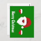 かわいいクリスマスの漫画 ポストカード (正面/裏面)