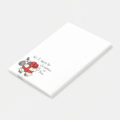 かわいいクリスマスの羊の漫画 ポストイット (アングル)