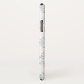 かわいいクリスマスの雪の雪だるまの電話箱10 Case-Mate iPhoneケース (裏面/右)