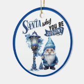 かわいいクリスマスの飾り セラミックオーナメント (左)