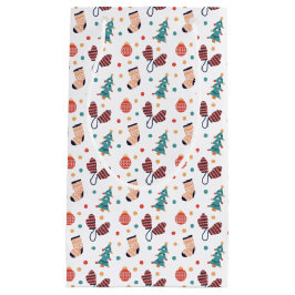 かわいいクリスマスをテーマにした スモールペーパーバッグ