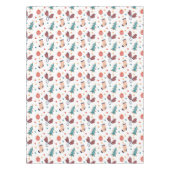 かわいいクリスマスをテーマにした テーブルクロス (正面)