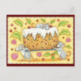 . .かわいいクリスマスを盗む シーズンポストカード