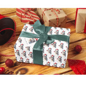 かわいいクリスマスアルパカカスタムー ギフトタグ