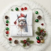 かわいいクリスマスアルパカカスタムー スウェットシャツ