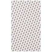 かわいいクリスマスアルパカ テーブルクロス (正面)