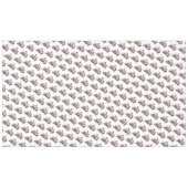 かわいいクリスマスアルパカ テーブルクロス (正面(横))