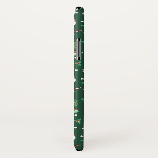 かわいいクリスマスアルパカ Case-Mate iPhoneケース (裏面/右)