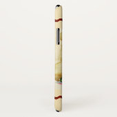 かわいいクリスマスイブチャイルド&キティ猫の水彩色 Case-Mate iPhoneケース (裏面/右)