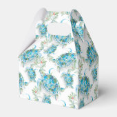 かわいいクリスマスウォーターカラーウミガメ フェイバーボックス (裏面サイド)