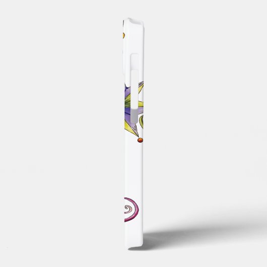 かわいいクリスマスエレガントとガラスファンシーオーナメント Case-Mate iPhoneケース (裏面 / 左)