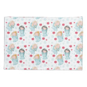 かわいいクリスマスエンジェル 枕カバー (裏面)