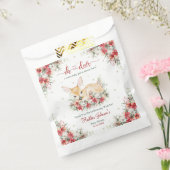 かわいいクリスマスオーディアベビーシャワー フェイバーバッグ (封をした状態)