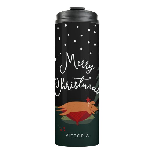 かわいいクリスマスカップ タンブラー (正面)