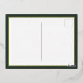 かわいいクリスマスカップ 箔シーズンポストカード (裏面)