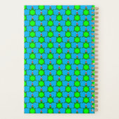 かわいいクリスマスカメと花の殻カスタム付き プランナー手帳 (裏面)