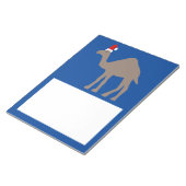 かわいいクリスマスカメル ノートパッド (アングル)