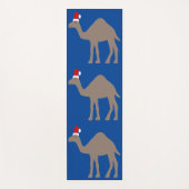 かわいいクリスマスカメル ヨガマット (正面)