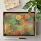 かわいいクリスマスカラフルの泡 薄葉紙 (ギフト)