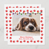 かわいいクリスマスカーカスタムドと写真&ポーズ シーズンカード (正面/裏面)