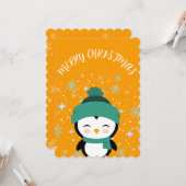 かわいいクリスマスカード カード (正面/裏面インサイチュ)