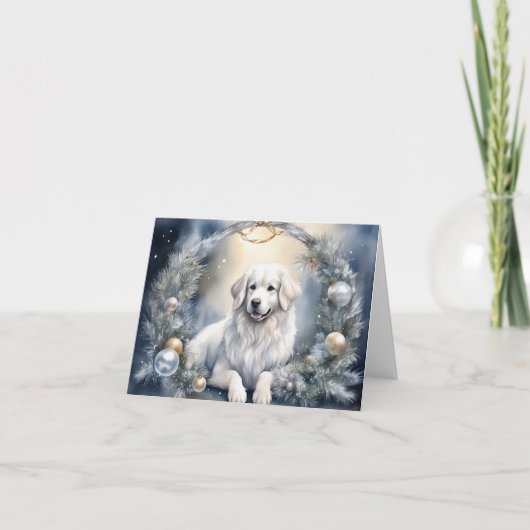 かわいいクリスマスカード サンキューカード (正面)