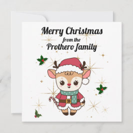 かわいいクリスマスカード シーズンカード