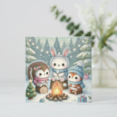 かわいいクリスマスカード シーズンカード (スタンド正面)