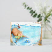 かわいいクリスマスカード シーズンポストカード (スタンド正面)