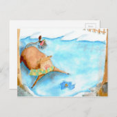 かわいいクリスマスカード シーズンポストカード (正面/裏面)