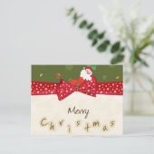 かわいいクリスマスカード シーズンポストカード (スタンド正面)