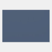 かわいいクリスマスキツネアールデコドットマンダラスカロプス ラッピングペーパーシート (正面2)