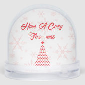 かわいいクリスマスキツネ (裏面)