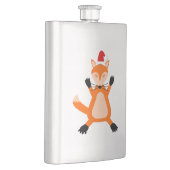 かわいいクリスマスキツネ フラスク (右)