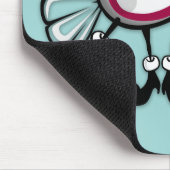 かわいいクリスマスキャンディホリデー垂直マウスパッド マウスパッド (コーナー)