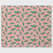 かわいいクリスマスギフトのための甘いミストリーシームレス ラッピングペーパー (フラット)