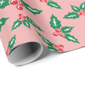 かわいいクリスマスギフトのための甘いミストリーシームレス ラッピングペーパー (ロールコーナー)